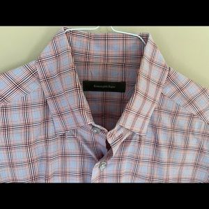 Men’s Ermegenildo Zegna dress shirt excellent.